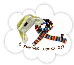 Зимняя шапка 033
